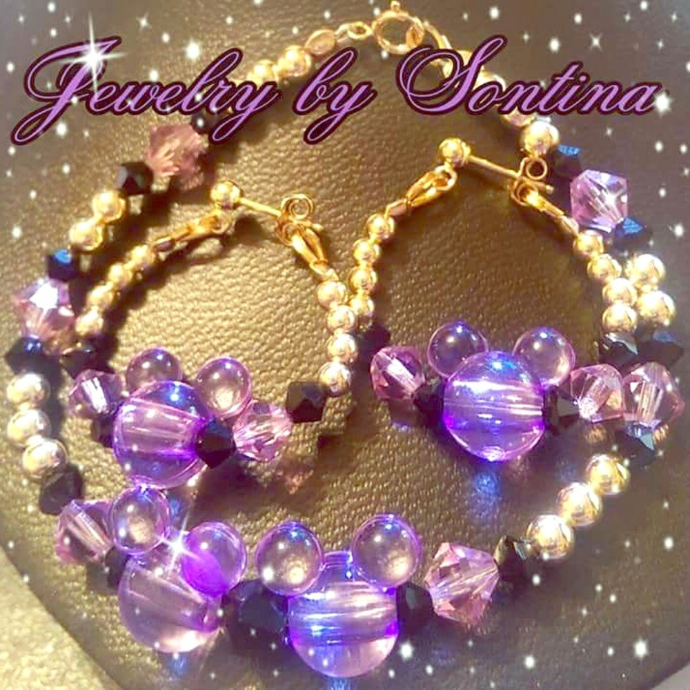 🔥Girl's Purple Mickey Mouse Set🔥